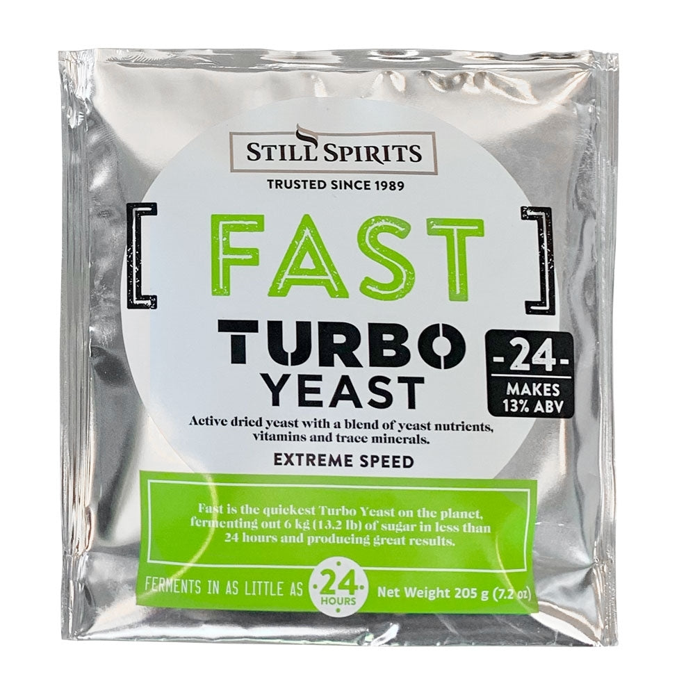 Still Spirits: Turbo Yeast Fast (24 hour)