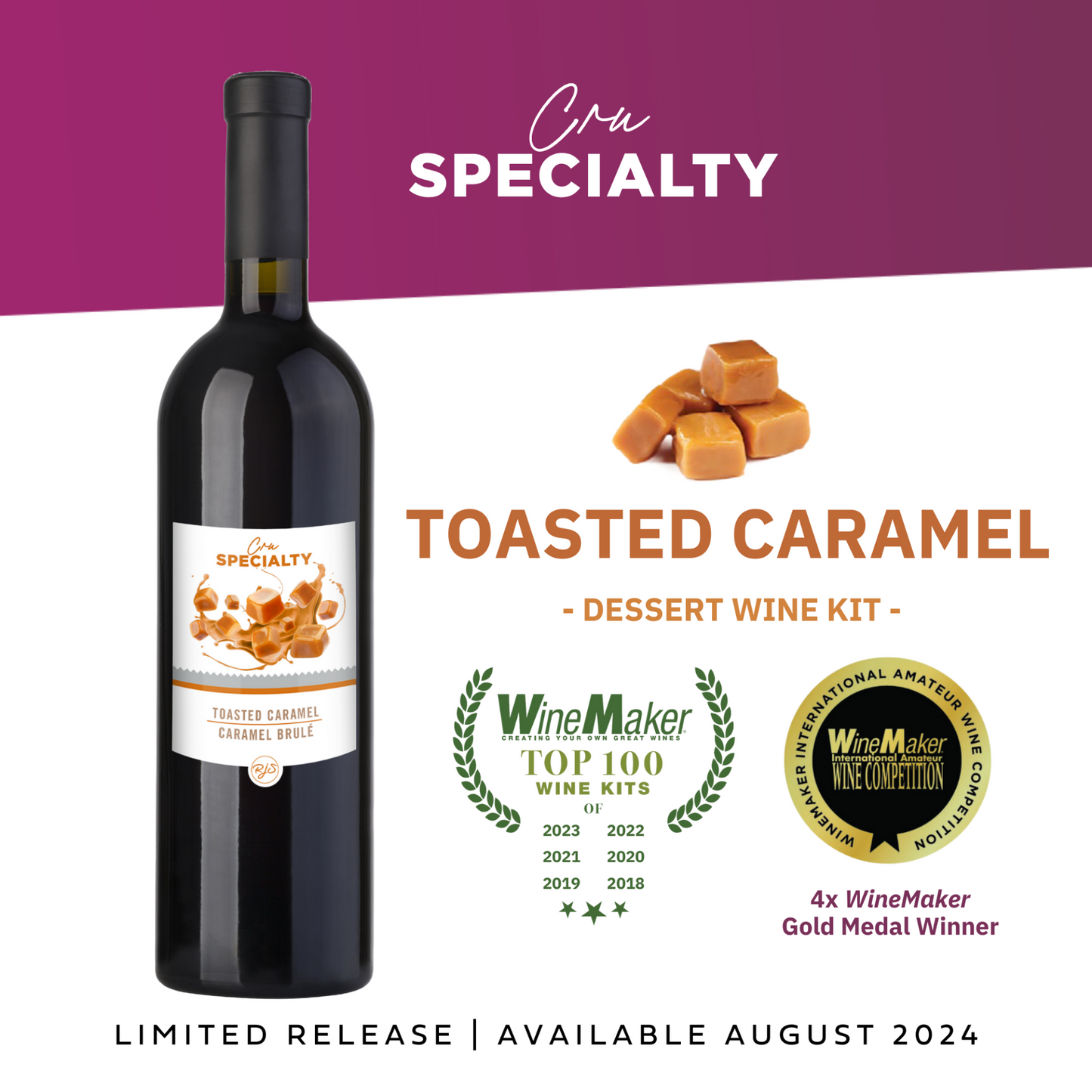 RJS Cru Specialty: Toasted Caramel Dessert Wine Kit (2024)