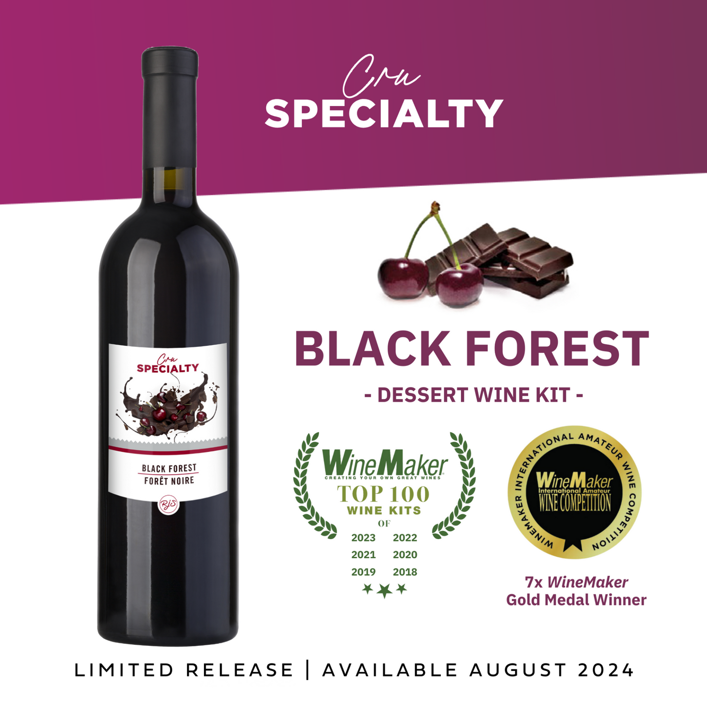 RJS Cru Specialty: Black Forest Dessert Wine Kit (2024)