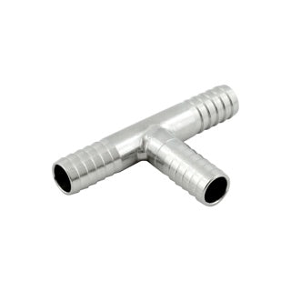 Stainless Steel Hose Barb: 5/16" Barb Tee