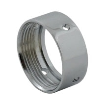 Faucet Coupling Ring: Chrome (Smooth)