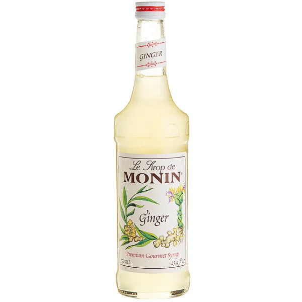 Monin: Premium Ginger Flavoring Syrup - 750 ml.