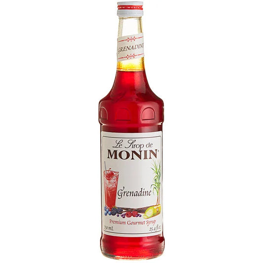 Monin: Premium Grenadine Flavoring Syrup - 750 ml.