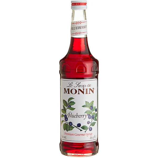 Monin: Premium Blueberry Flavoring Syrup - 750 ml.