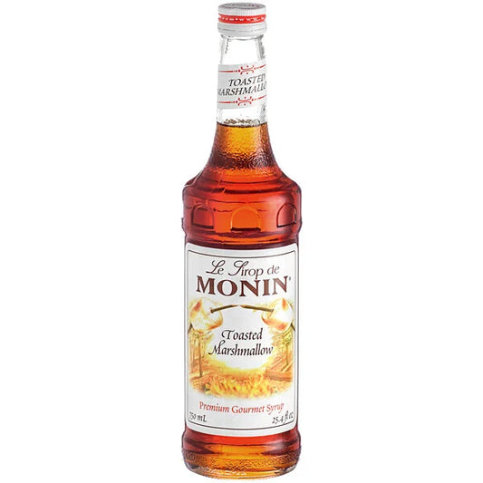 Monin: Premium Toasted Marshmallow Flavoring Syrup - 750 ml.