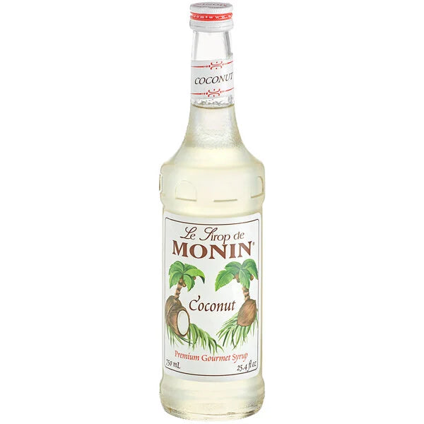 Monin: Premium Coconut Flavoring Syrup - 750 ml.