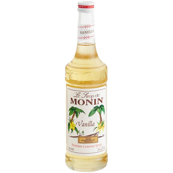 Monin: Premium Vanilla Flavoring Syrup - 750 ml.