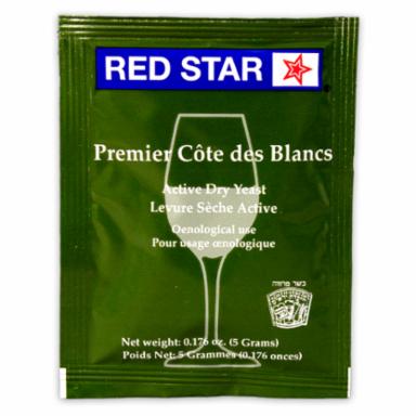 Red Star Dry Yeast: Cote des Blancs