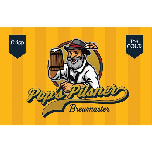 Brewmaster Extract Beer Brewing Ingredient Kit: Pop's Pilsner