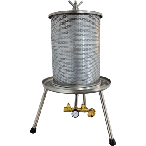 KegLand Fruit Press | Wine Press | Hydro Press | Stainless Steel | 40 Liter