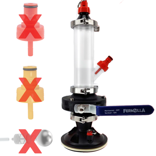 Hop Bong Upgrade Kit for FermZilla - 2 in.