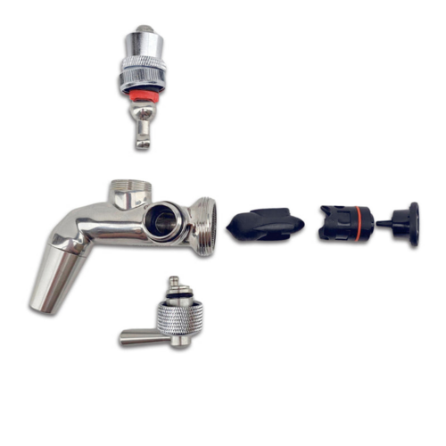 NukaTap® Stainless Steel Beer Faucet | Flow Control | Forward Sealing | Gen 2