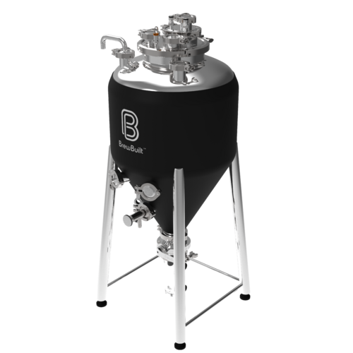 BrewBuilt® X3 Jacketed Uni Conical Fermenter: 14 Gallon