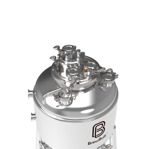 BrewBuilt® X3 Jacketed Uni Conical Fermenter: 14 Gallon