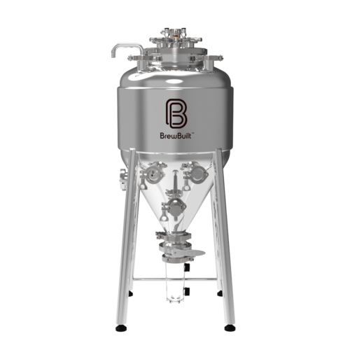 BrewBuilt® X3 Jacketed Uni Conical Fermenter: 14 Gallon