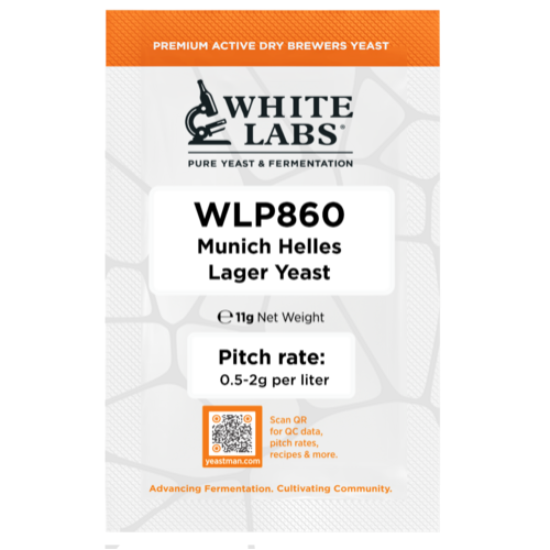 White Labs: WLP860 Munich Helles Lager DRY Yeast