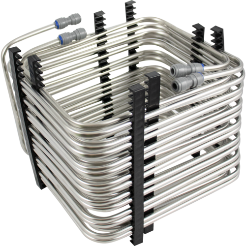 KegLand Stainless Steel Draft Square Coil (2 Lines)