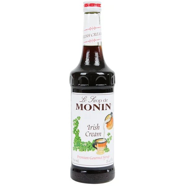 Monin: Premium Irish Cream Flavoring Syrup - 750 ml.