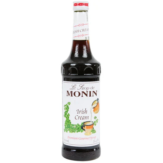 Monin: Premium Irish Cream Flavoring Syrup - 750 ml.