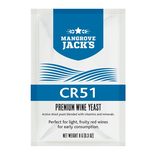 Mangrove Jack's CR51 Dry Wine Yeast (8g)