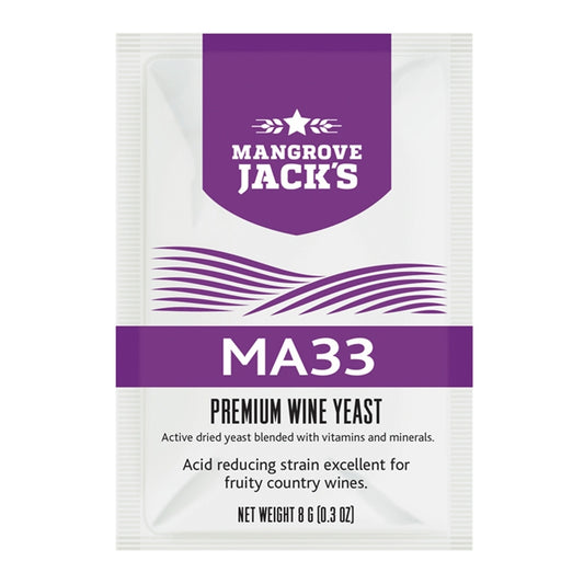 Mangrove Jack's MA33 Dry Wine Yeast (8g)