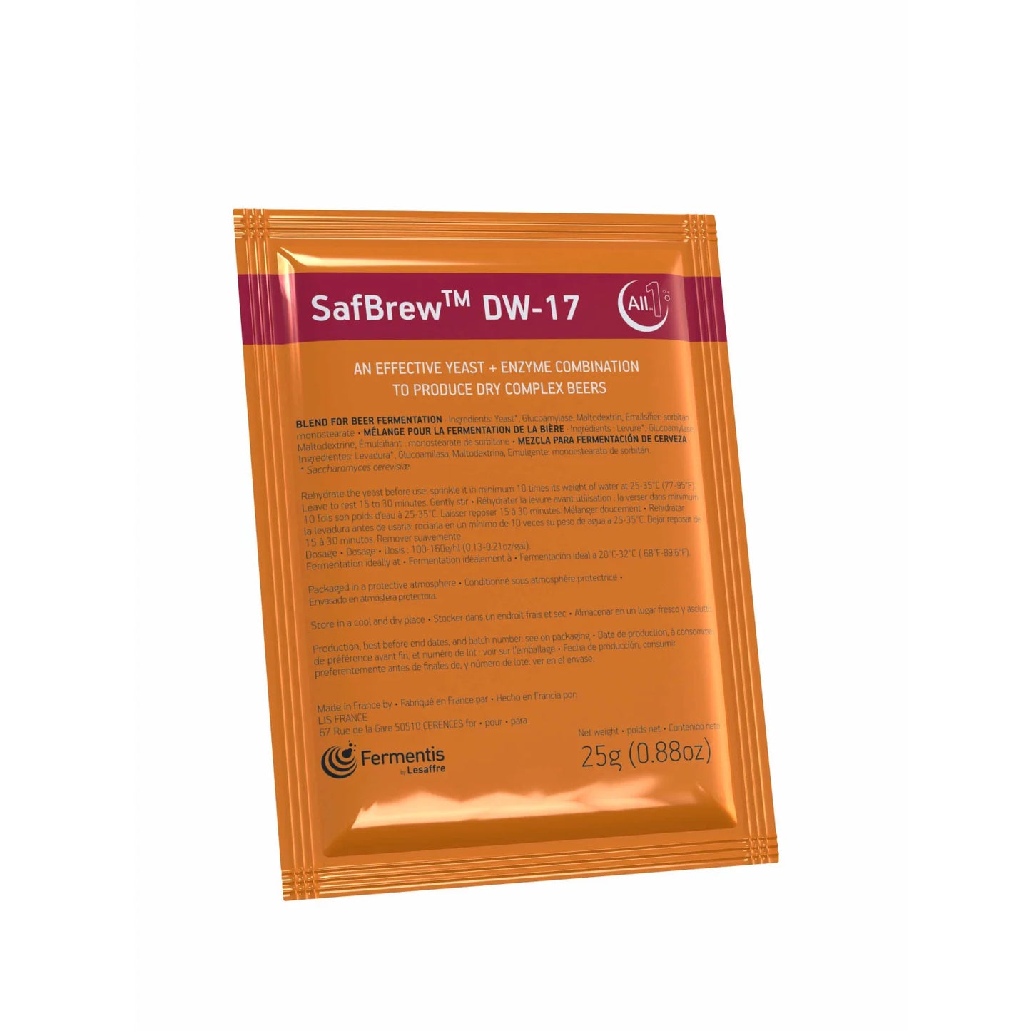 Fermentis SafBrew™ DW-17 - 25 g