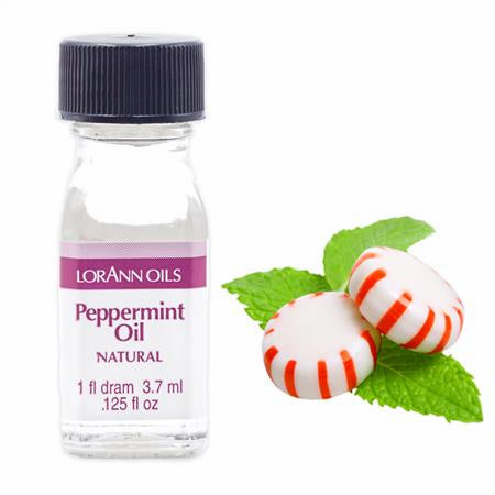 LorAnn Oils Peppermint Oil Flavoring: 1 Dram