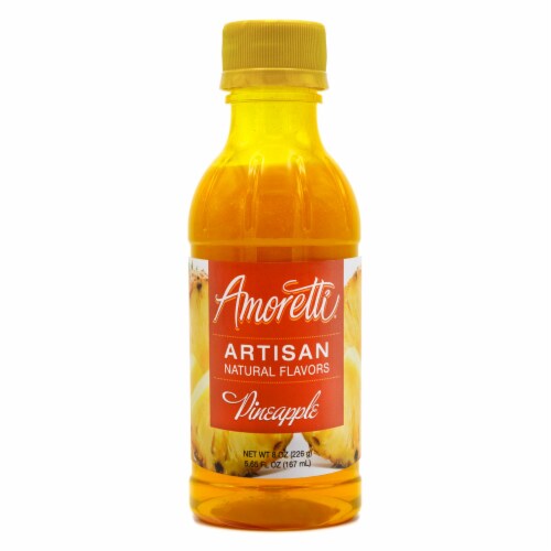 Amoretti® Pineapple Artisan Fruit Puree: 8 oz.