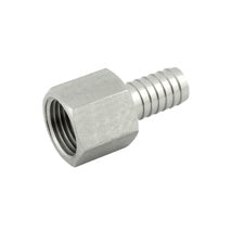 3/8" Barb - 3/8" FPT Stainless