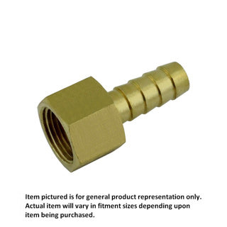 1/2" Barb -  1/2" FPT Brass