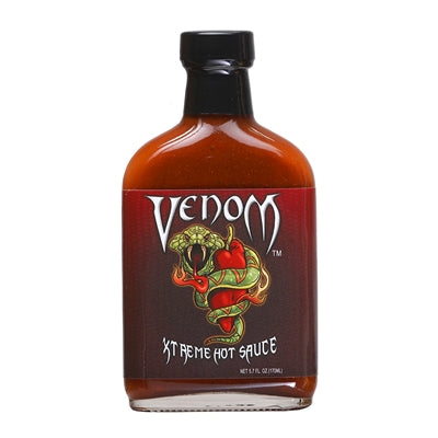 Venom Xtreme Hot Sauce (Heat Rating: 9)