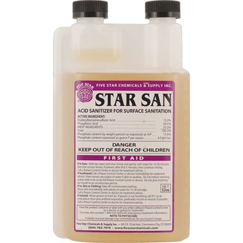 Five Star Chemicals: Star San Acid Sanitizer (1 Gallon)