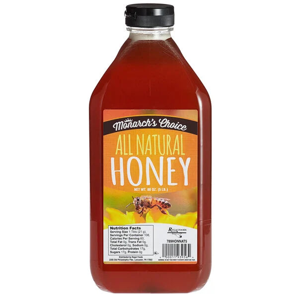 Monarch's Choice: 5 lb. All-Natural Honey