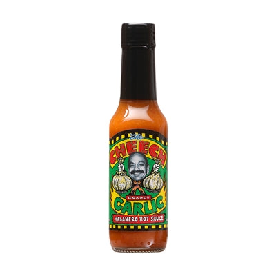 The Cheech Gnarly Garlic Habanero Hot Sauce (Heat Rating: 7)