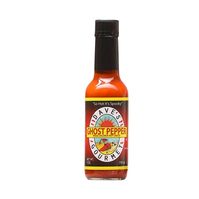 Dave's Gourmet Ghost Pepper Naga Jolokia Hot Sauce (Heat Rating: 10)