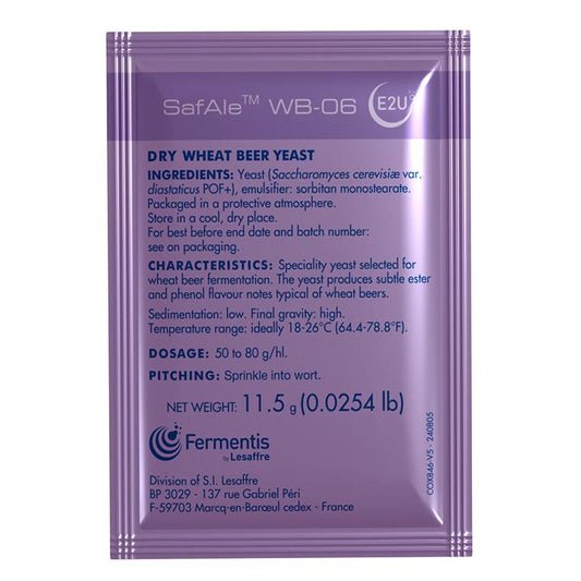 Fermentis SafAle™ WB-06 Wheat Beer Dry Yeast