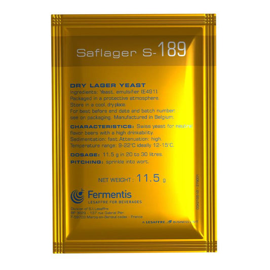 Fermentis SafLager™ S-189 Lager Dry Yeast