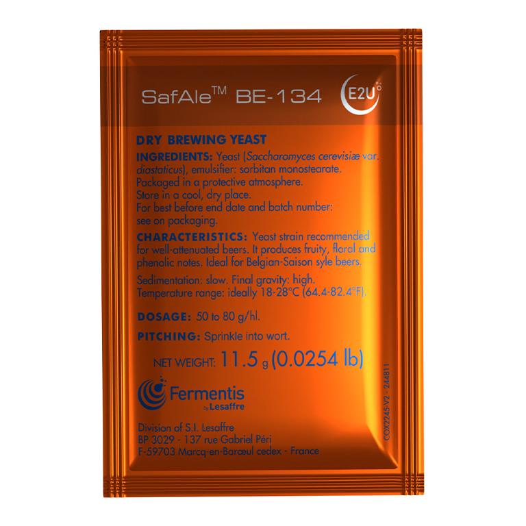 Fermentis: Safale BE-134 Dry Yeast