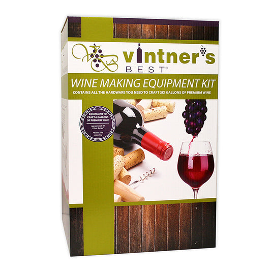 Vintner's Best® Wine Making Equipment Kit: 6 Gallon