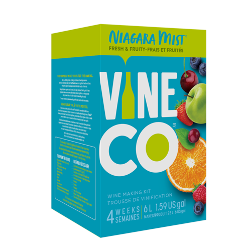 VineCo Niagara Mist Wine Making Kit: Blue Pom