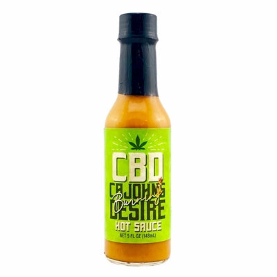 CaJohns Burning Desire CBD Hot Sauce (Heat Rating: 10)