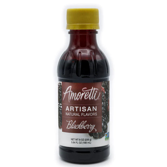 Amoretti® Blackberry Artisan Fruit Puree: 8 oz.