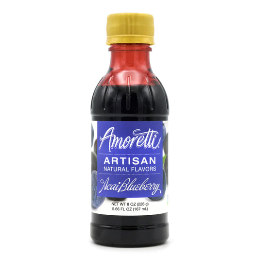 Amoretti® Blueberry Artisan Fruit Puree: 8 oz.