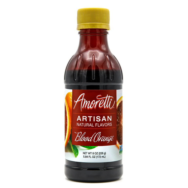 Amoretti® Blood Orange Artisan Fruit Puree: 8 oz.