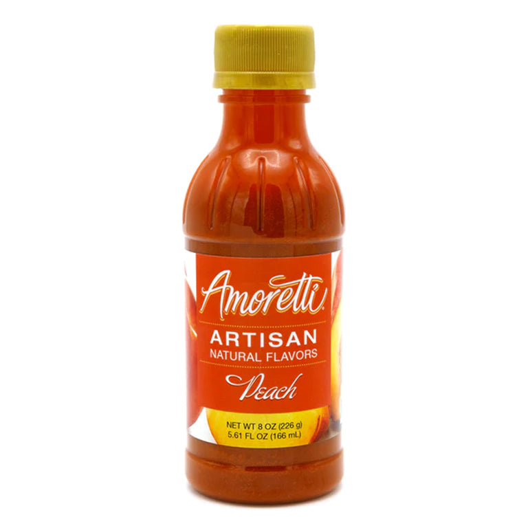 Amoretti® Peach Artisan Fruit Puree: 8 oz.