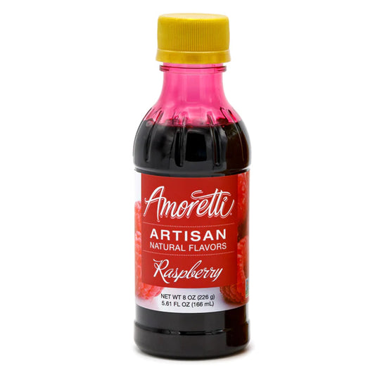 Amoretti® Raspberry Artisan Fruit Puree: 8 oz.