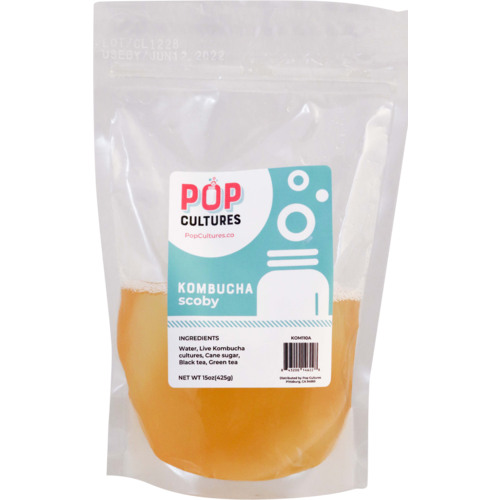 Pop Cultures: Kombucha SCOBY Starter Culture