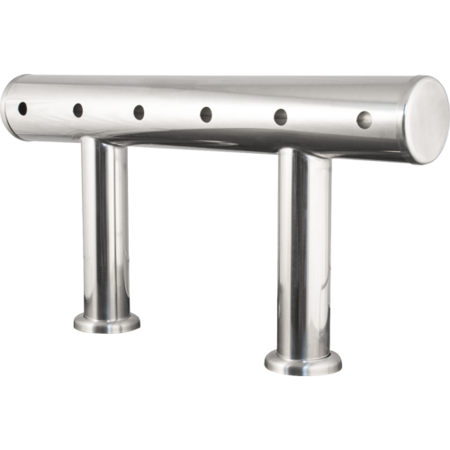 KOMOS® Double "T" Draft Tower: 6 Faucet