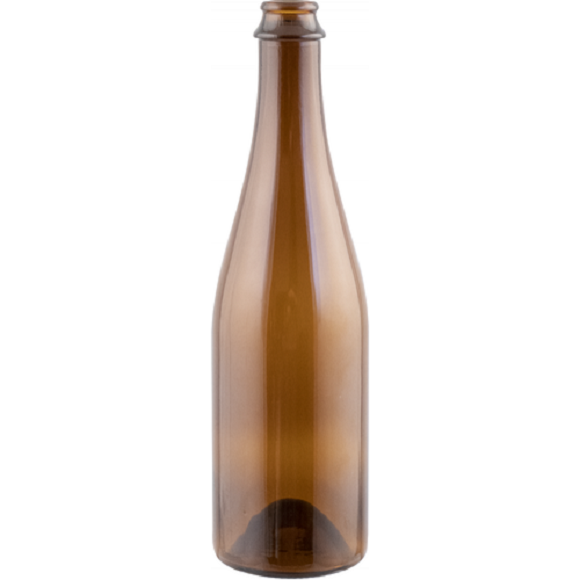 500 ml. Belgian Bottles: Crown (Cap) Finish