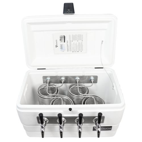 KOMOS® Marine Ultra Cooler Jockey Box: 4 Faucet